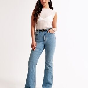 Abercrombie & Fitch Light Blue Flare Jeans
